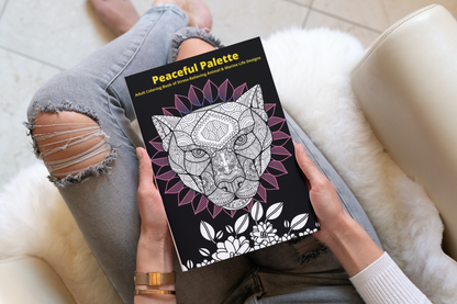 Peaceful Palette: Adult Coloring Book of Stress-Relieving Animal & Marine Life Designs: Wildlife Mandalas for Stress Relief Coloring Books For Stress Relief and Relaxation